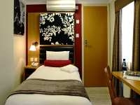 A single room at Astors Hotel